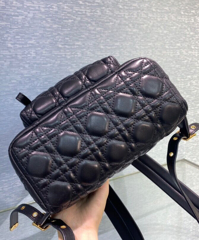 Christian Dior Small Dior Backpack Black